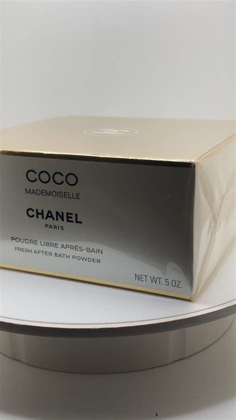 chanel mademoiselle dusting powder|Chanel loose powder no 12.